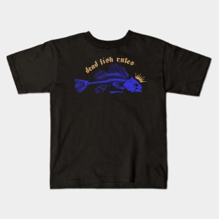 fish bones´king Kids T-Shirt